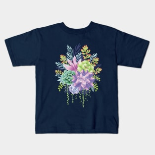 Succulents Kids T-Shirt
